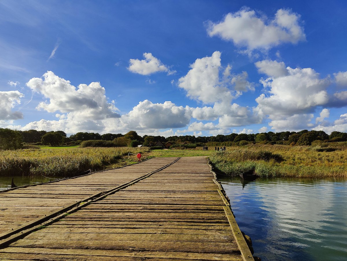 Wikingermuseum Haithabu, bei bestem Herbstwetter