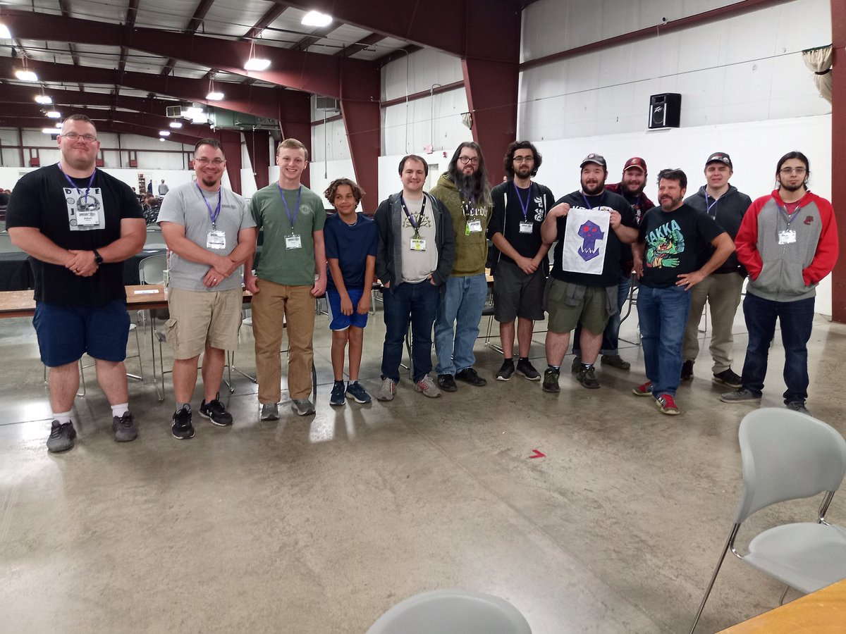 ODTGaming's tweet photo. Yesterday was great got to see old friends and players fr all over central Illinois
40k, Warcry, and MCP yesterday
@FlatCon
#flatcon2022
#flatcon
@kevfle @frozendarkelf @LordTorgo @Charles67039269 @EthanFleming @JSKrush https://t.co/pYT88oqTd5