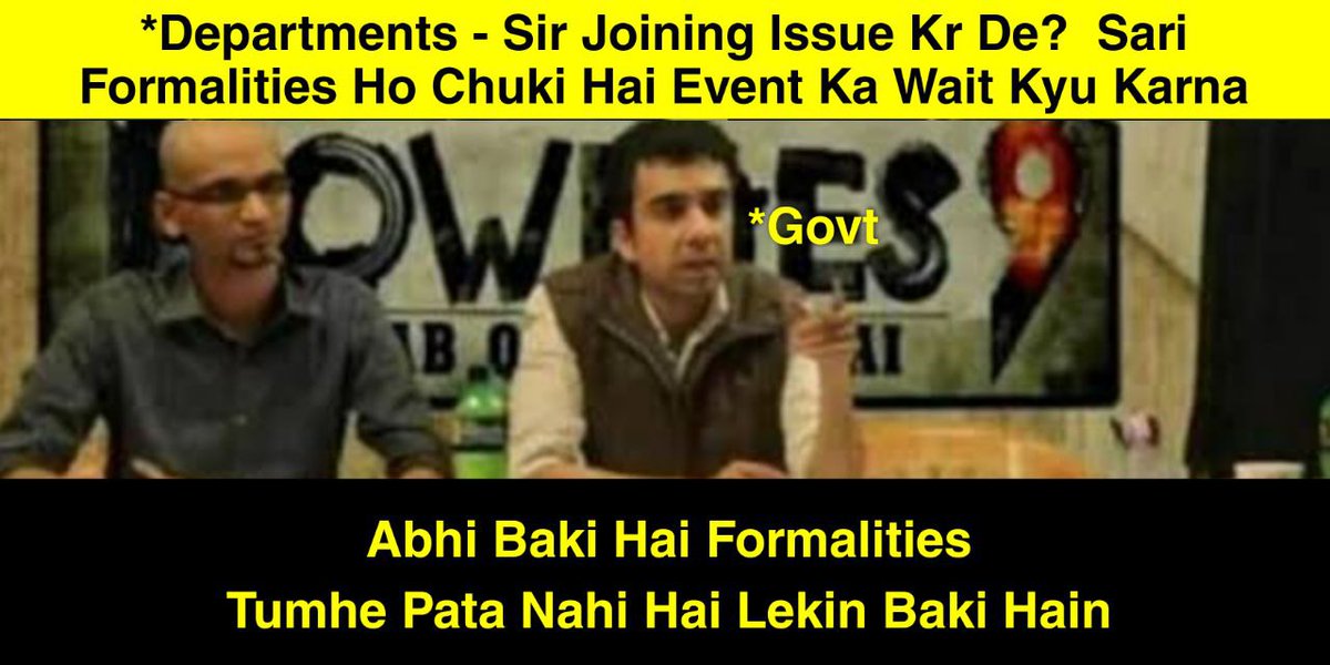 Saurabh09477853's tweet photo. Please dear Prime Minister Sir. Jaldi event conduct karo. Humlogo ko joining letters issue karo please.
#remove_hold_from_joinings 
#joining_delayed_by_mission_mode 
@DoPTGoI @PMOIndia @narendramodi @cbic_india @TheLallantop https://t.co/LhBIfvyjAL