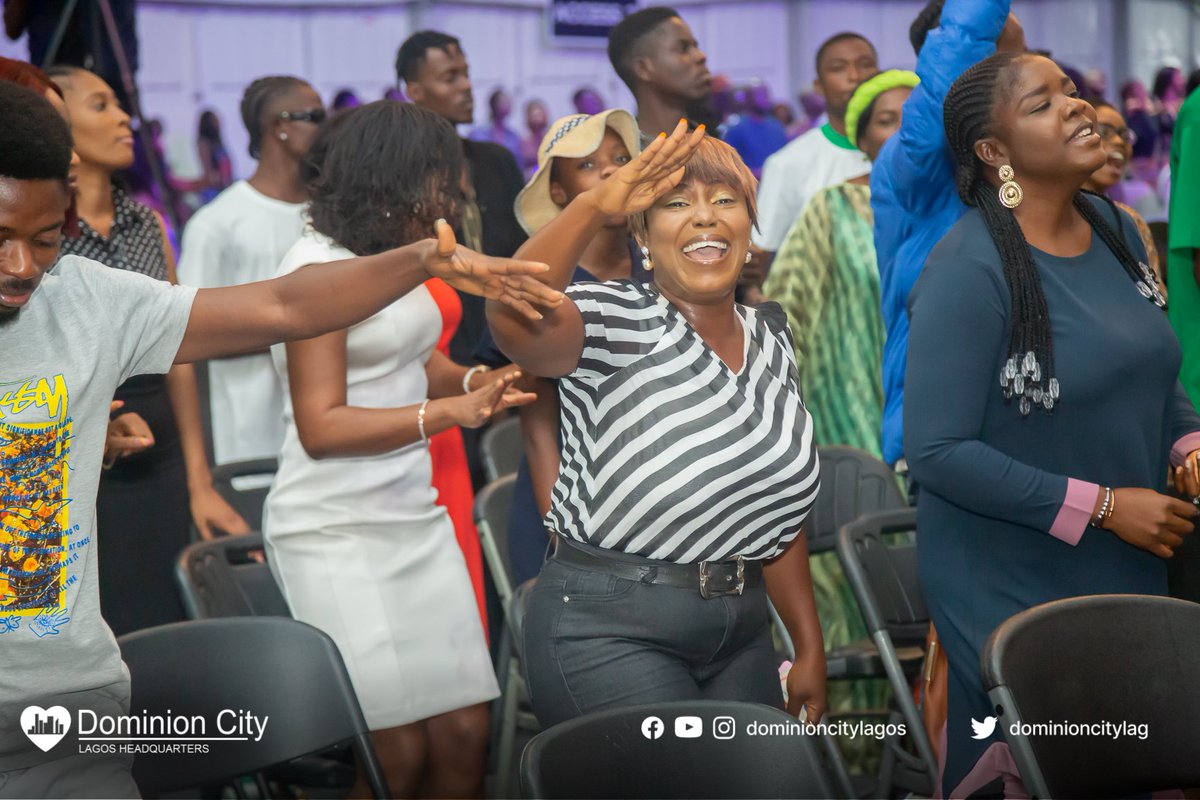 dominioncitylag's tweet photo. Joy overflows in His presence.
#DominionCity
#DCLagosHQ
#AudacityOfFaith
#PraiseHighlights https://t.co/fGtYtT9H3S