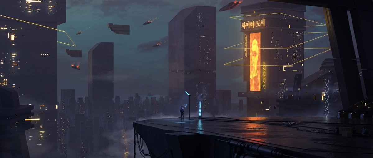 JoshyRicky's tweet photo. Cyber City https://t.co/3TgMppDfOv