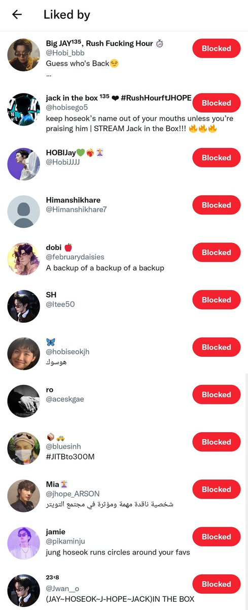 reportseokjin's tweet photo. ⚠️ REPORT AND BLOCK

Report for hara•ssment/encouraging hate. 

1. https://t.co/e8UAPVsm4Q
2. https://t.co/fnWwzh2Bb7
3. https://t.co/gL16kHWfhM
4. https://t.co/uQwpwE15pS
5. https://t.co/zYdKVc7Bug
6. https://t.co/EeJJnPuoJB
7. https://t.co/fQiNkkMUDQ
8. https://t.co/oJasqqsaJ2 https://t.co/lsM6vOcPBi