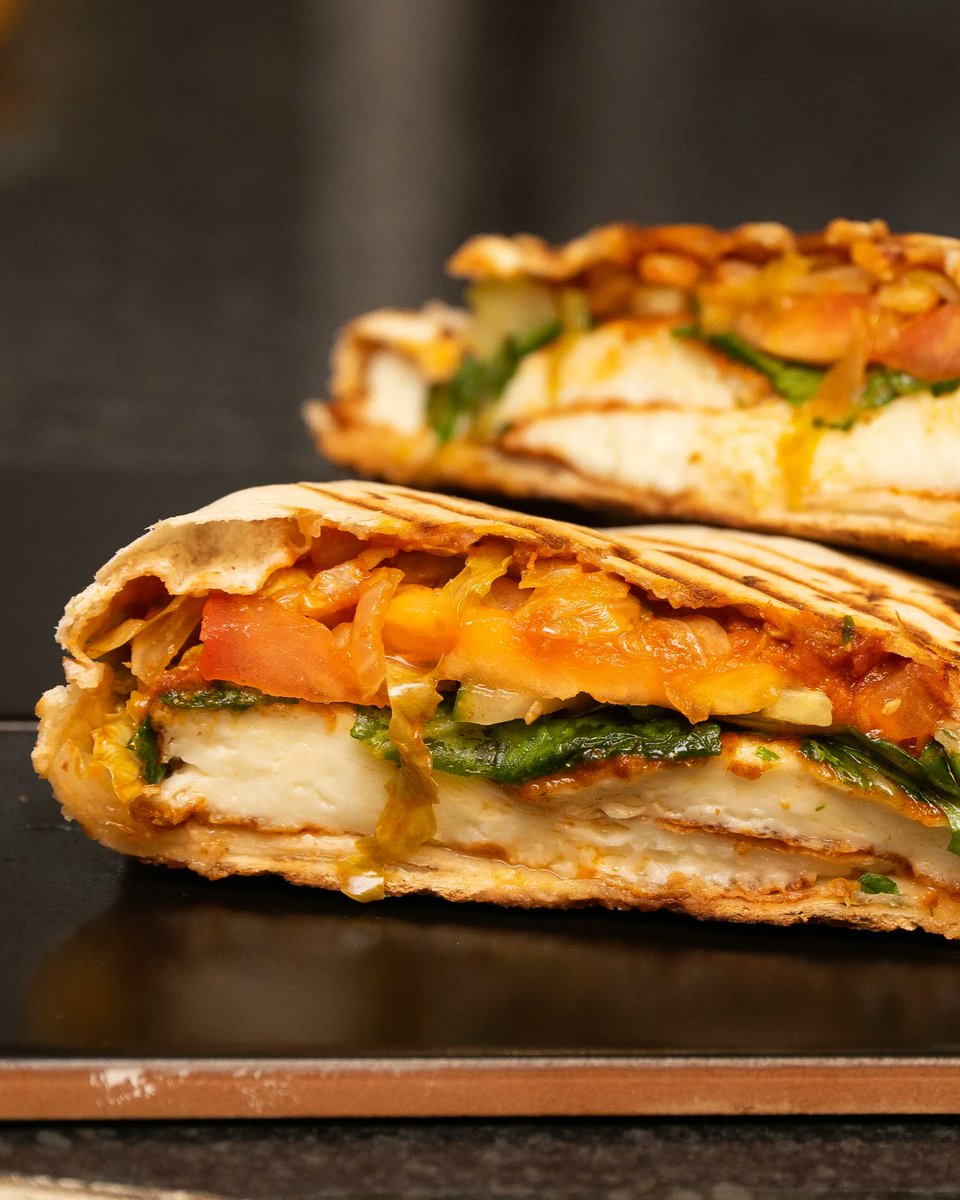 Our new and improved Halloumi Wrap! This and much more can be all yours for dinner this evening when you order in. Find us online in Macclesfield and Stockport: buff.ly/3yCQb2n | SK11 8SS / SK3 9NJ​

#GuiltyPleasures #BestHalloumiWrap #HalloumiInspo #Macclesfield