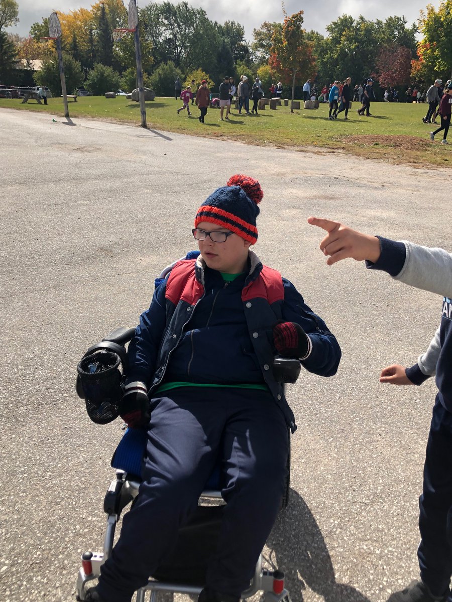The DS class is Running, walking and wheeling for Terry Today!
#TerryFoxRun