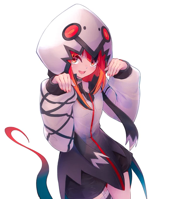 ロゴを担当させていただいたVVVさん()の灯火ゆらさんの絵!!!!!!かわいらしくてゲームがうまそうな幽霊さんDANE#ゆらの心霊写真 