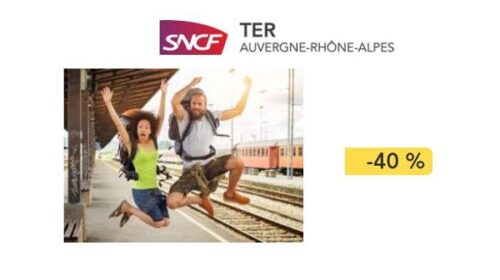 BellesVacances's tweet photo. 🗣 40% de remise sur vos trajets TER Auvergne-Rhône-Alpes le samedi et tous les jours pendant les vacances (dès 2 personnes) 👉 https://t.co/n0Us276TaR #vacances https://t.co/IGpKZPVW63