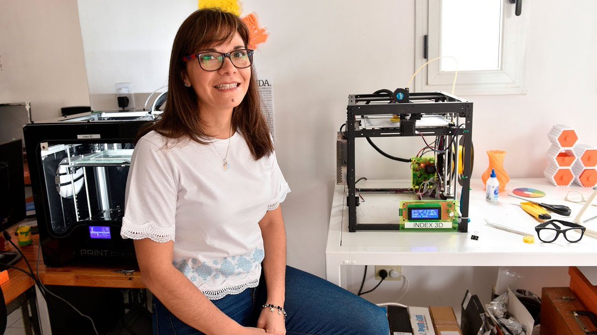 Pais_Productivo's tweet photo. #Entrevista | Ahora vamos a charlar con Irene Presti @IrenePrestiweb, Fundadora de la cámara Argentina de impresión 3D @camar3de y CEO de 3DU Digital @3duDigital. https://t.co/dv5yK9wnbe