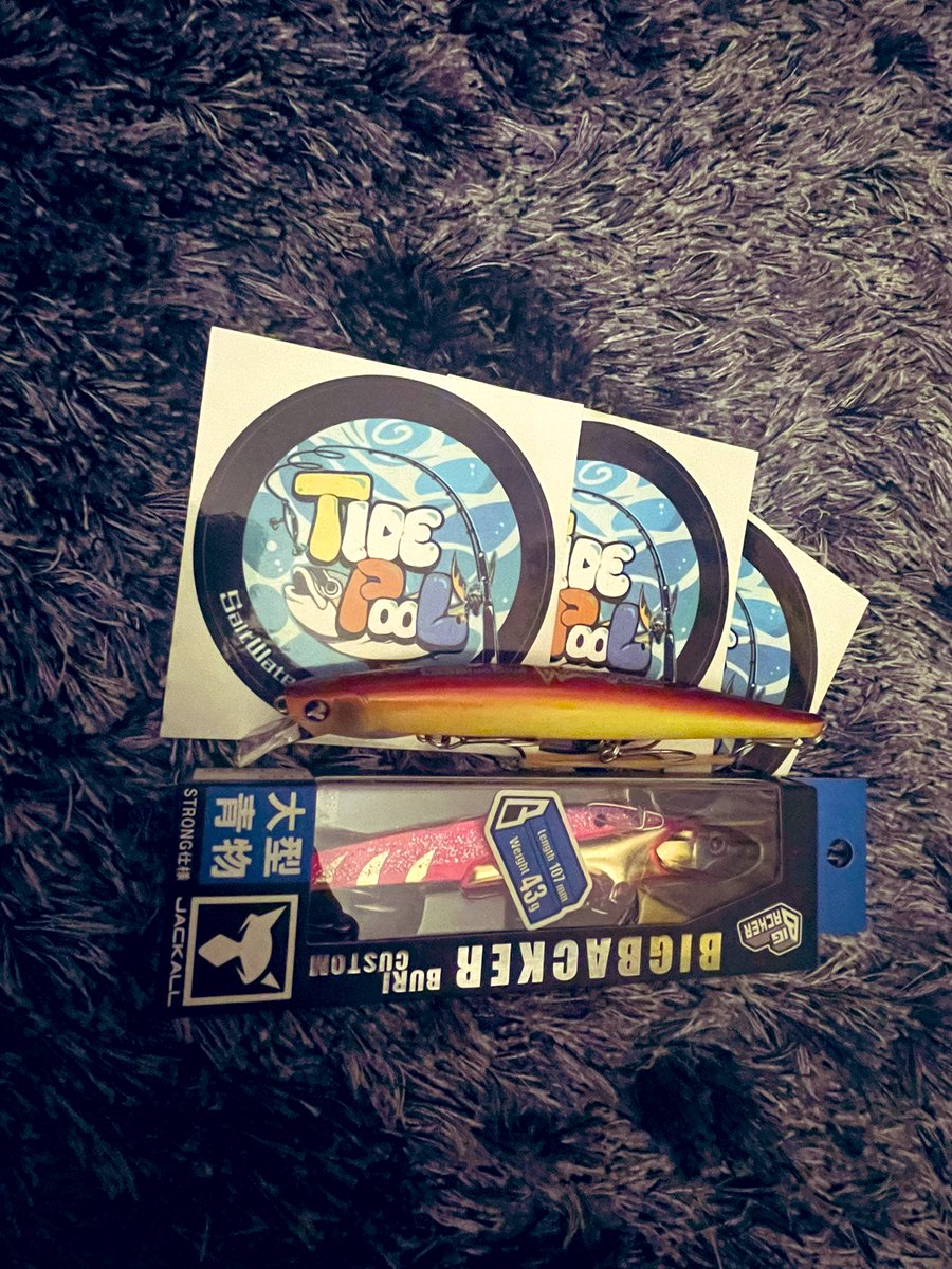 Tidepool_yuto's tweet photo. □第7回プレゼント企画(ほぼ新品)
ラッキー7ということで
ブローウィン140sと超サゴシ！
抽選で1名様にプレゼント
〈応募方法〉
・フォロ+RT
・YouTubeチャンネル登録
https://t.co/nRvWs8iyQ3

※10月12日(水)21時締切
応援よろしくお願いします🥺
#YouTube収益化できたらどんどんプレゼントします🎁 https://t.co/PmQgwmCqS9