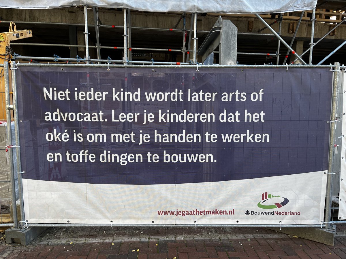 Op het gevaar af gebouwwasht te worden: ik vind dit toch wel een aardig initiatief.