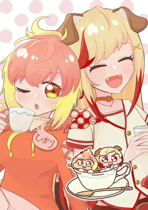めでてぇ〜! #ひかるい2周年 #ひら画な #あとるい絵 