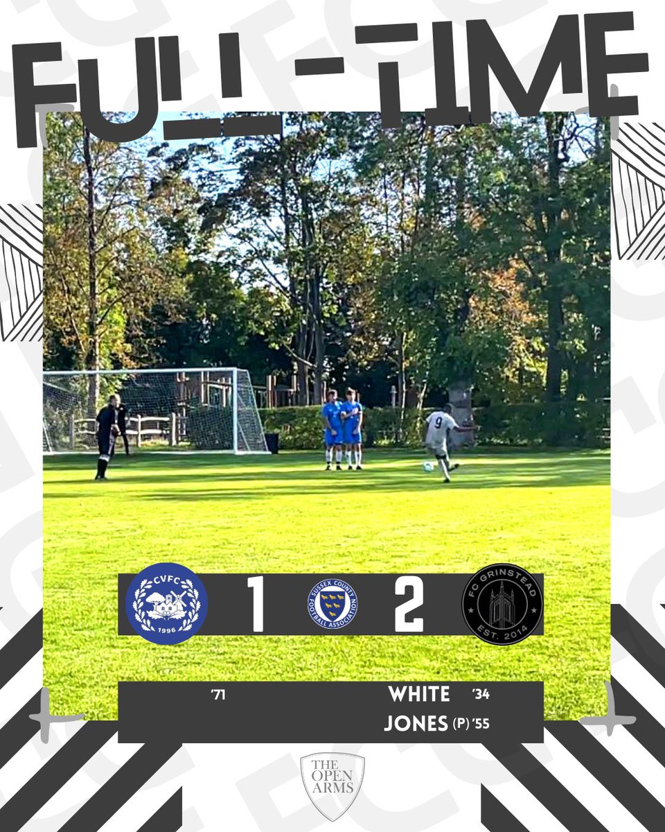 FCGrinstead's tweet image. Full Time in Charlwood

+3 points ✅

Thanks to @CVFConeclub for hosting. Best of luck with the rest of your season