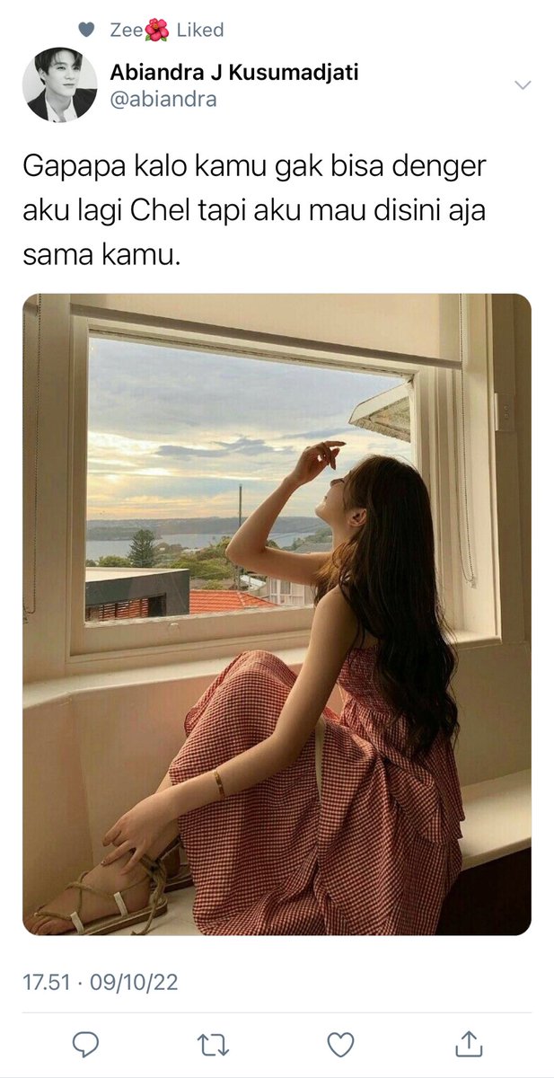 akukaniyakaniya's tweet photo. ;like a flowing wind.
-LJN lokal au.

 “Karena aku terlalu cinta sama kamu, jadi rasanya bisa sesakit ini.” https://t.co/qohpPfSfvx