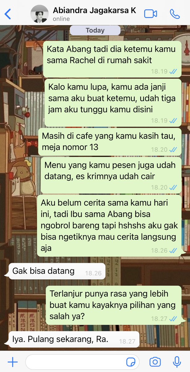 akukaniyakaniya's tweet photo. ;like a flowing wind.
-LJN lokal au.

 “Karena aku terlalu cinta sama kamu, jadi rasanya bisa sesakit ini.” https://t.co/qohpPfSfvx