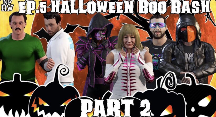 Queso_Cheeslits's tweet photo. Part 2 of Ep.5 Halloween Boo Bash is now ready for watch. Ep.5 - Halloween Boo Bash / Part 2
https://t.co/2CGrwGTqT6 #NFHW #WWE2K22 https://t.co/SFCTIAdVwP
