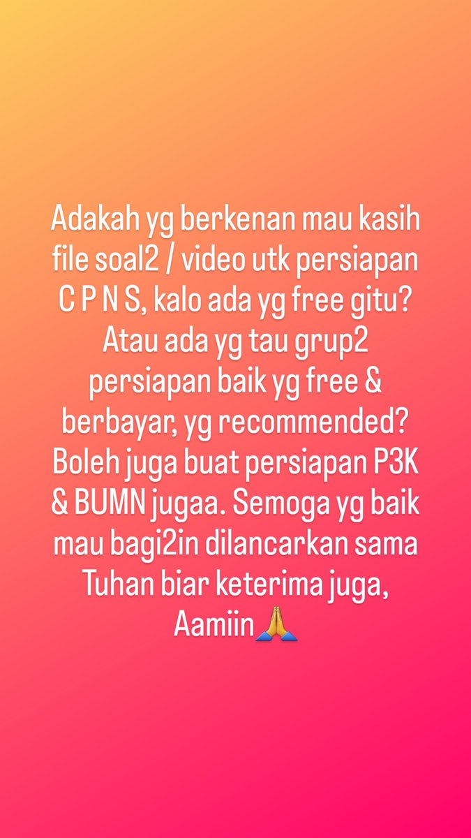 worksfess's tweet photo. Work! Yuk sama2 persiapan menuju tes, kita belajar bareng2!💯 https://t.co/yhxi2oZOo8