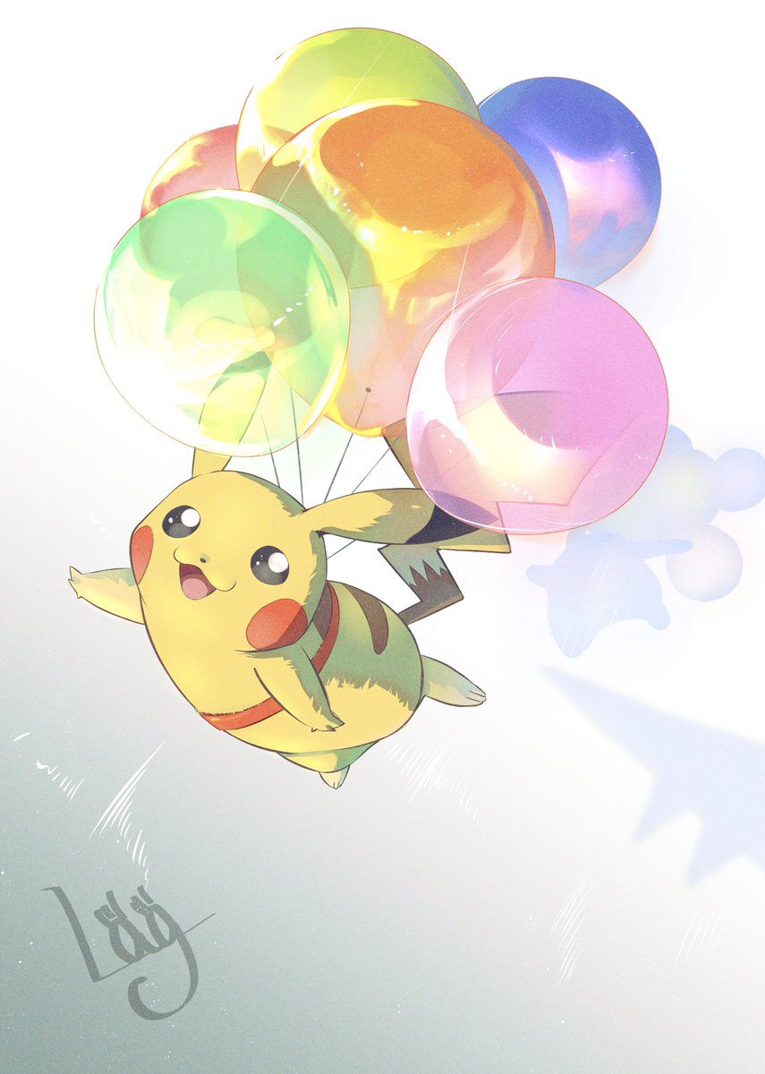 ポケモン「そらをとぶピカチュウFlying Pikachu#ポケモン  #Pokémon 」|Lag 🔜 EVOjapan2023のイラスト