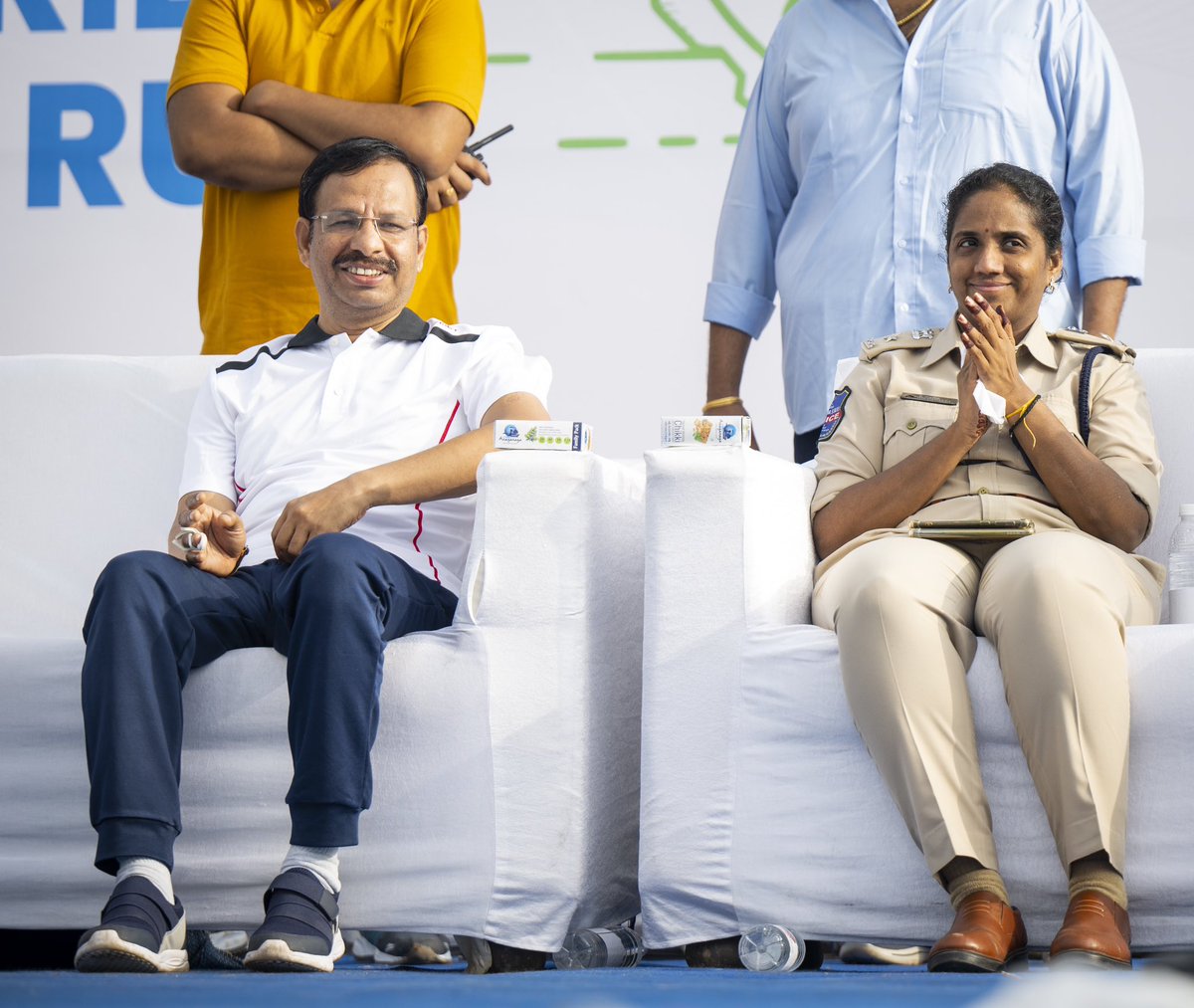 Z9Habib's tweet photo. Madam K. Shilpavalli @dcpmadhapur_cyb at #PUREathon2022 https://t.co/RttZX3FieO