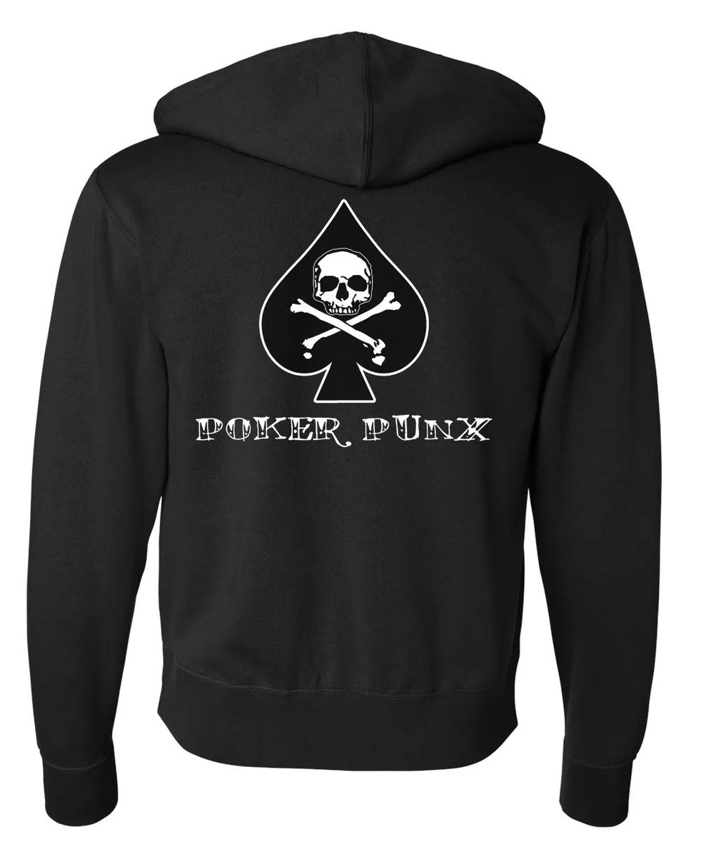 pokerpunx's tweet photo. Have you ever walked into a poker room and expected to see polar bears and penguins at the table? I have just the cure for you, a warm Poker Punx hoodie will keep you warm while you sun run* (Sun running is not guaranteed) Order one at https://t.co/wjAjVo9jkn #poker #pokermerch https://t.co/Kw5ogPQGsC