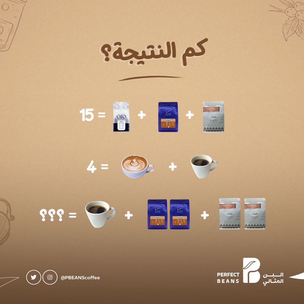 متجر البن المثالي tweet media