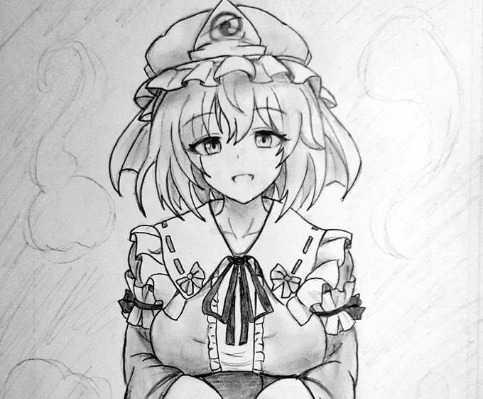 #このタグをみた人はド正面イラストを貼る 
結構東方の正面絵が多い気がする 