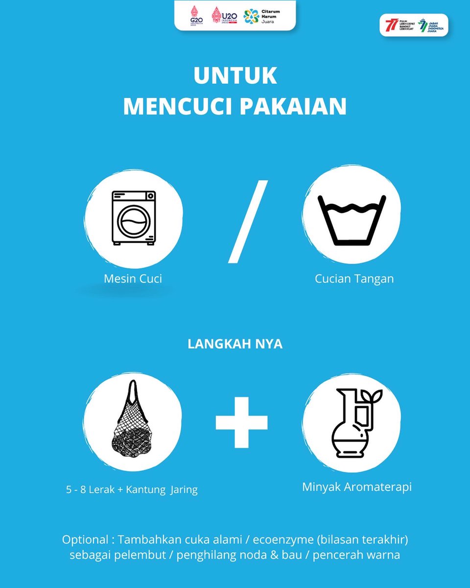 SatgasCitarum's tweet photo. Yuk simak kelebihan dan cara pakai sabun lerak di infografis berikut! 🤗
#lerak #sabunlerak #ramahlingkungan #sabunpembersih #zerowaste #JabarJuara #JabarJuaraLahirBatin #RidwanKamil #UuRuzhanulUlum #citarumharum #citarumharumjuara #satgascitarum #diskominfojabar #deterjen https://t.co/MDBqPUxl68