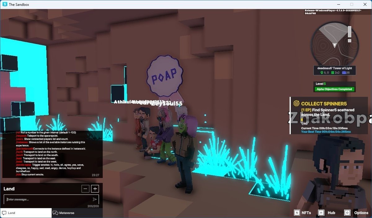 trevorp158's tweet photo. @TheSandboxGame @deadmau5 I just participated in the #SandboxAlphaS3Giveaway for a chance to win 500 SAND! Found George from the Metaglitch in @deadmau5's Tower of Light, check out my screenshot below!
👇 https://t.co/wDHmj5ptNK