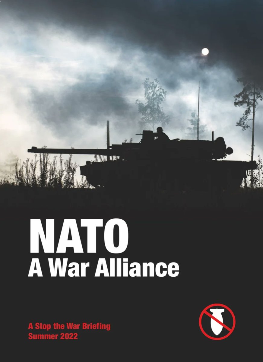 STWuk's tweet photo. The events of 2022 have put #NATO and its policies under the spotlight more than at any time in the post-Cold War period.

We’ve produced a new pamphlet analysing the role of this aggressive alliance.

Get your copy now: https://t.co/56OWLTxO0D https://t.co/NBrxH1To5f