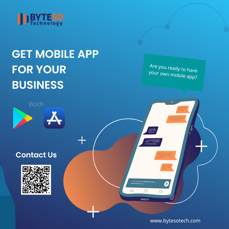 bytesotech's tweet photo. We are here to assist you in growing your company by developing a Mobile Application. A mobile app in your business makes clients easier to reach and enables them to order anything they want through the app.

#appdevelopment 
#appservice
#BytesoService https://t.co/W0nAuogo9z