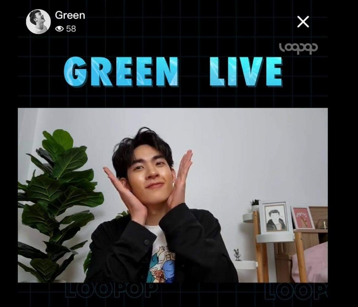 TimeJacker0's tweet image. รักพี่กรีน น่ารักมาก 🥰🥰
@Greenkungz @realloopop  #GreenLive  #loopop