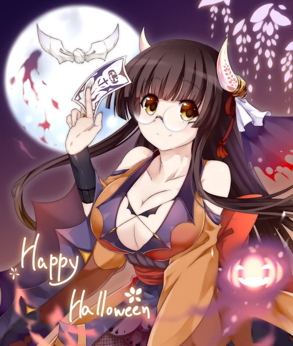 #歴代ハロウィン絵を上げよう 今年は誰を描こうか……。 