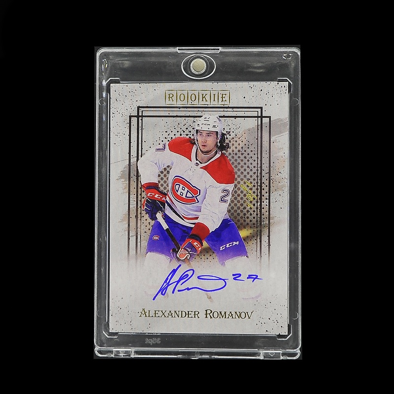 ampir_cards's tweet photo. 2020/21 AMPIR Russian Star #RC08-1 Alexander Romanov (Montreal Canadiens) RC autograph 1/1 - https://t.co/MuXkL7d1v1 #ampirtradingcards #sportscards #hockeycards #romanov #alexanderromanov #autograph #russianstar #montrealcanadiens #nft #opensea #openseanft https://t.co/IGJguIYzKr