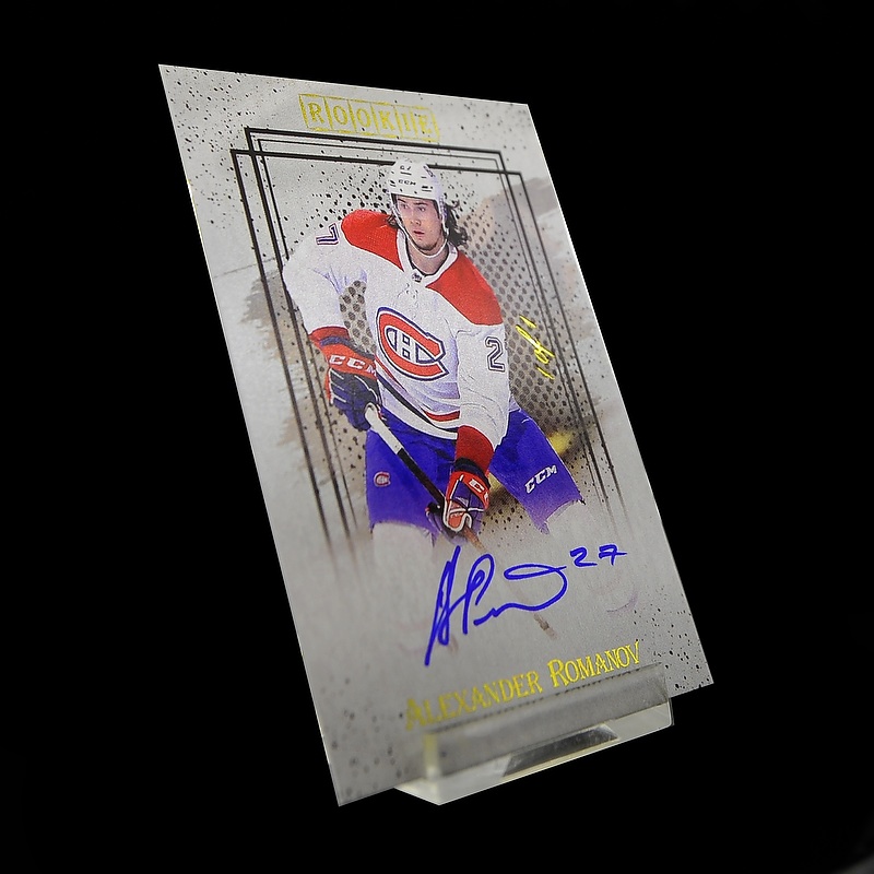 ampir_cards's tweet photo. 2020/21 AMPIR Russian Star #RC08-1 Alexander Romanov (Montreal Canadiens) RC autograph 1/1 - https://t.co/MuXkL7d1v1 #ampirtradingcards #sportscards #hockeycards #romanov #alexanderromanov #autograph #russianstar #montrealcanadiens #nft #opensea #openseanft https://t.co/IGJguIYzKr
