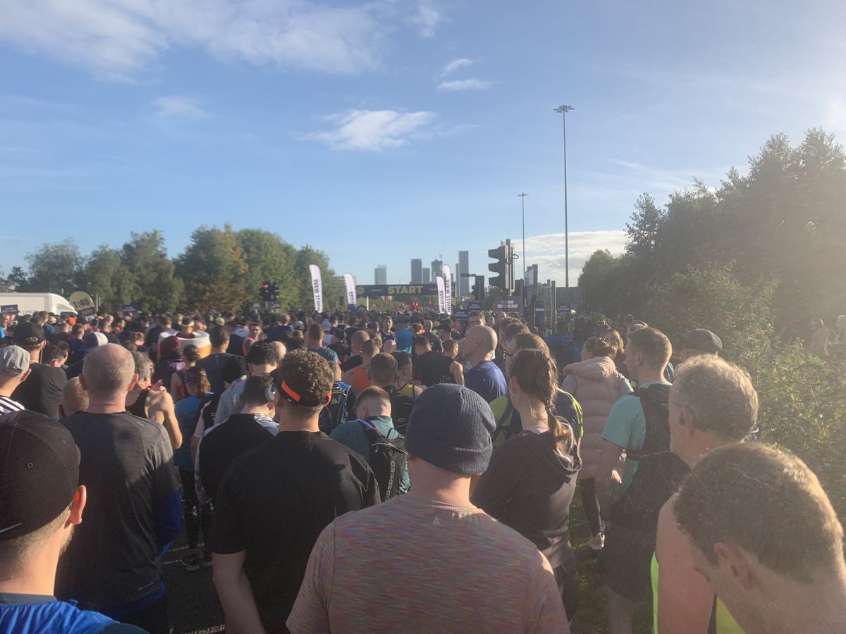 Today was the day - #ManchesterHalfMarathon 

Knees and ankles held up ok, pleased with the time!! Great support along the course. 

Just giving page link below, for my chosen charity <a href="/MustardTreeMCR/">Mustard Tree</a>