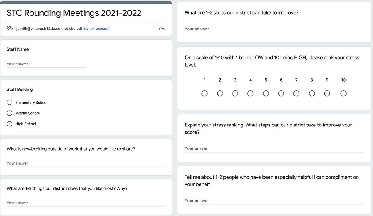 Learn how "rounding meetings" can give school leaders the opportunity to more deeply connect with each staff member.

(Via leader <a href="/JaredSmithPhD/">Dr. Jared Smith</a>)

drjaredsmith.com/post/right-rou…
