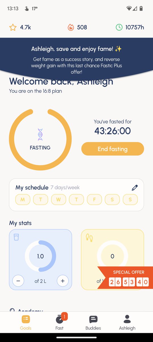 Ashy_the_Bear's tweet photo. Broke fast at 43h 26mins with a small snack that I struggled to finish ๐๐คฃ
#fasting #extendedfasting #fastingheals #carnivore https://t.co/bl3j06LB8x