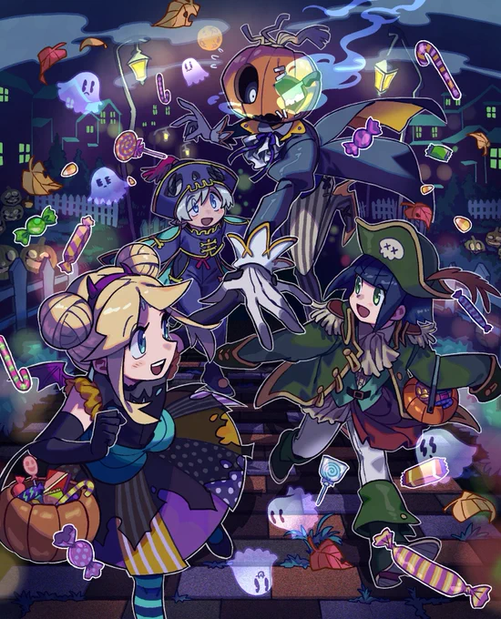 #歴代ハロウィン絵を上げようサイコーのタグじゃん… 
