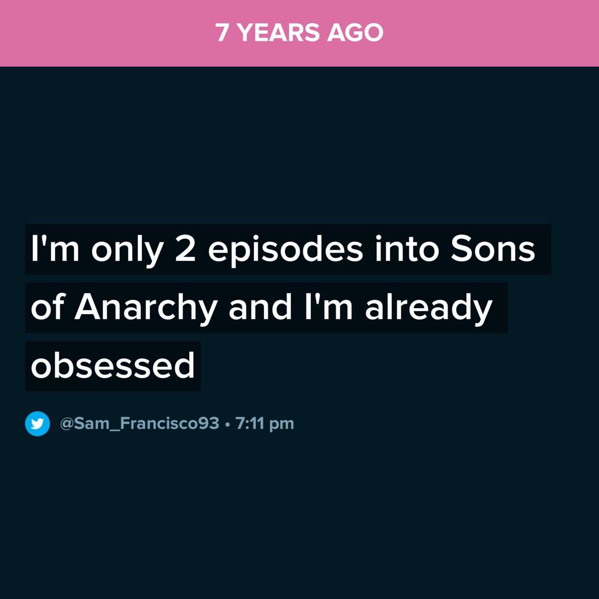 Sam_Francisco93's tweet photo. One of my favorite shows of all time 😥❤️ https://t.co/vsf7BJ1SMf