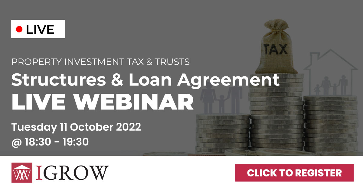 IGrowWealth's tweet photo. 🔴 𝗘𝗫𝗖𝗟𝗨𝗦𝗜𝗩𝗘 𝗙𝗥𝗘𝗘 𝗟𝗜𝗩𝗘 𝗪𝗘𝗕𝗜𝗡𝗔𝗥: 𝗣𝗥𝗢𝗣𝗘𝗥𝗧𝗬 𝗧𝗔𝗫 &amp; 𝗧𝗥𝗨𝗦𝗧𝗦: 𝗦𝗧𝗥𝗨𝗖𝗧𝗨𝗥𝗘𝗦 𝗔𝗡𝗗 𝗟𝗢𝗔𝗡 𝗔𝗚𝗥𝗘𝗘𝗠𝗘𝗡𝗧 

https://t.co/jTraqaCCGt 

#Leaveyourlegacy #IGrow #Wealth #Investments #property #tax #trusts #Free #Live #Webinar https://t.co/pEKTiPsrUH