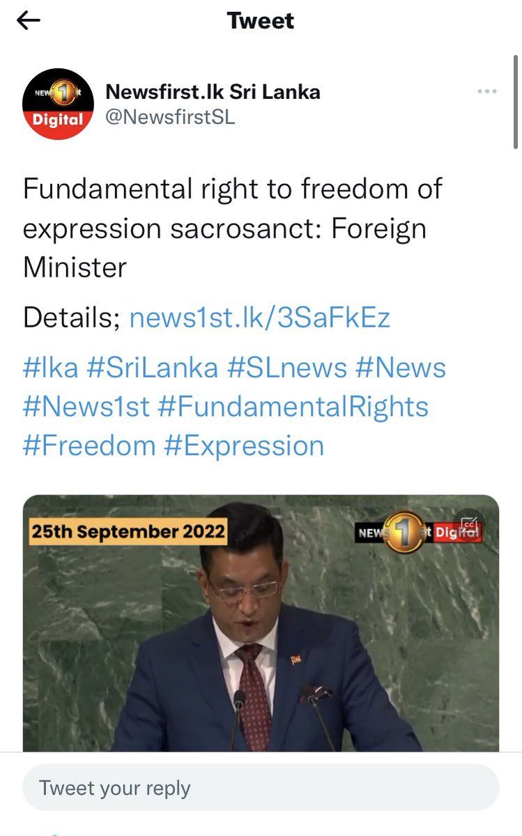 ambikasat's tweet photo. Respecting the right to freedom of expression and assembly in SL means deploying large number of police outnumbering people protesting/holding vigil, ordering them to disperse &amp; dragging them away. Why? Which law were the people breaking and what harm were they causing? https://t.co/VBc6yfvuZu