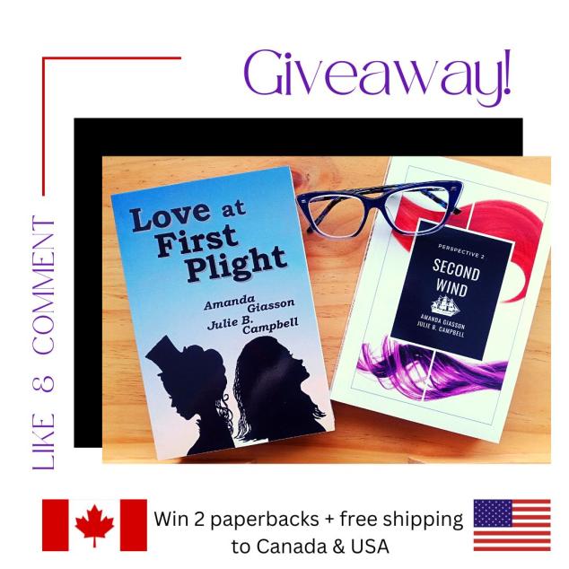 QarraduneBooks's tweet photo. Perspective series paperbacks GIVEAWAY (free shipping: Canada &amp; US) 
Win: 1 first ed. Love at First Plight + 1 second ed Second Wind📚
Rules: Follow, Like, Comment!
Winner Oct 14. Good luck!🍀
*Winner must reply in 24hrs or new winner selected.
#bookgiveaway #giveaway https://t.co/f0043F2MzU