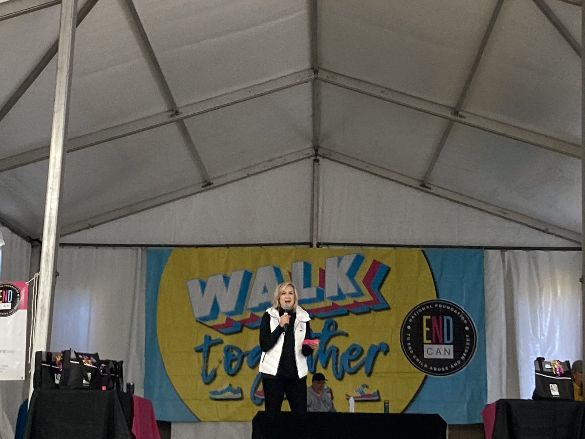 RealTamie's tweet photo. At the #ENDCAN walk to end child abuse this morning. https://t.co/RlCV3pu7VK