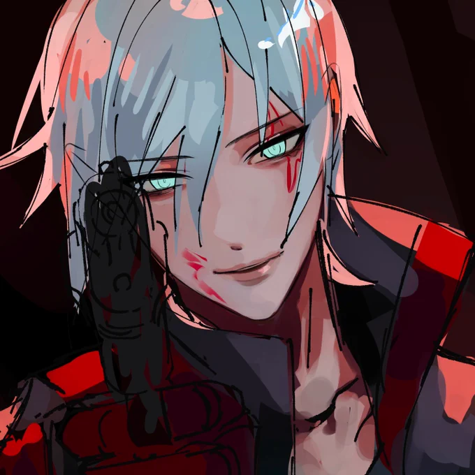 描いてる 