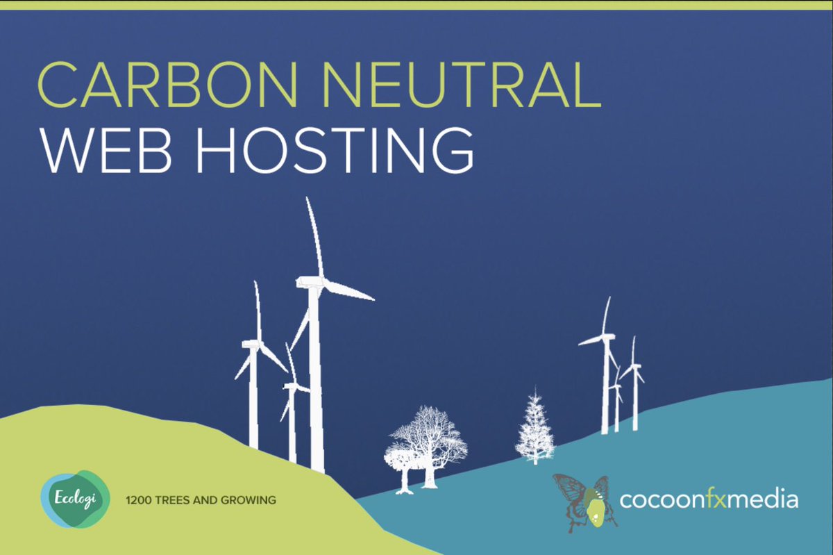 #CarbonNeutral web hosting. Super quick! If your looking to move web hosts or wanting hosting. Razor quick for #wordpress #blogging sites. Email and no restrictions on FTP accounts. Visit Cocoonfxmedia.co.uk/web-hosting
