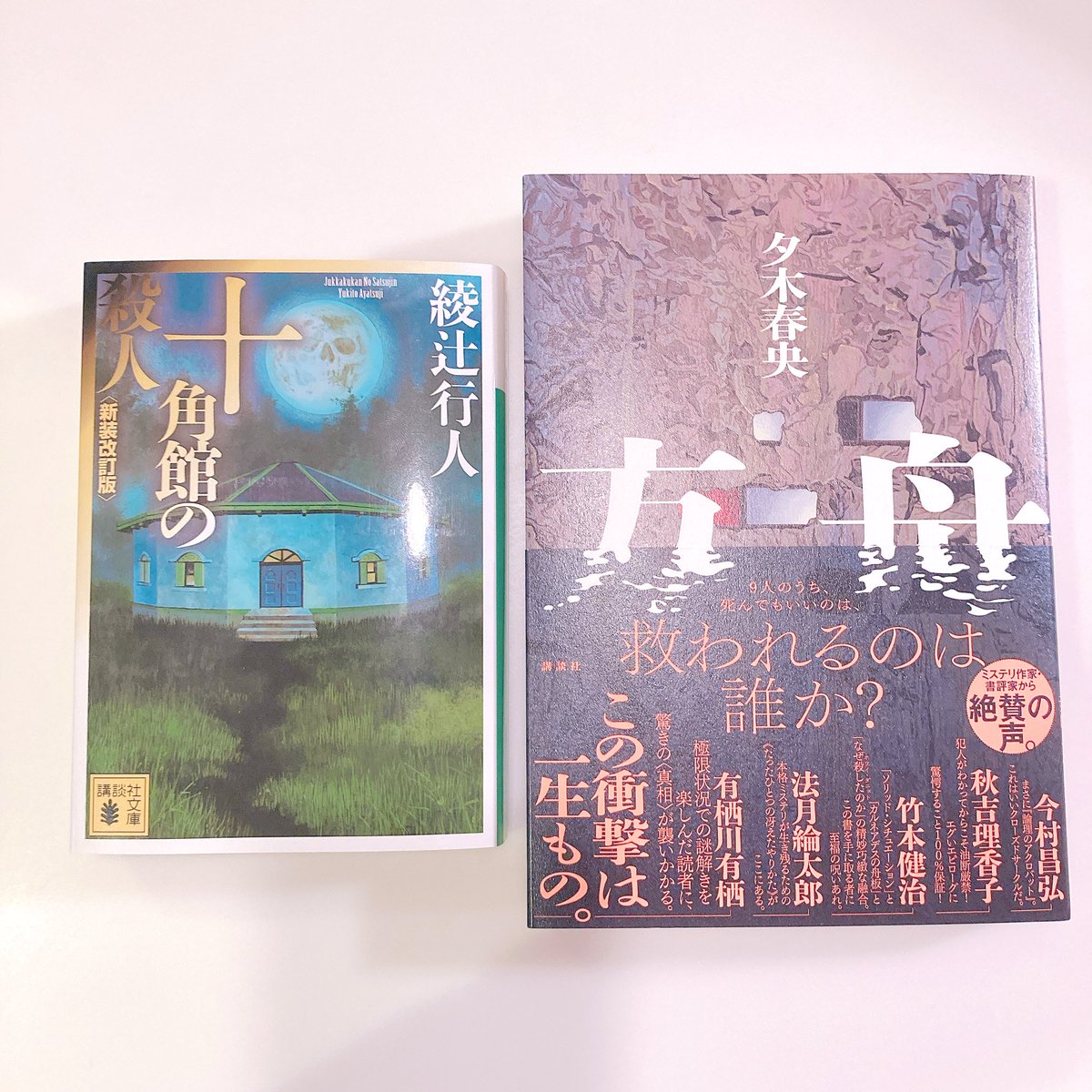 yomu_neko's tweet image. みなさんが「読んでいない人が羨ましい」と口を揃える二冊をこれから初読できる喜び…！

#読書好きな人と繋がりたい #読書