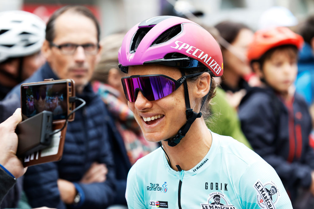 Winner of the Tour of Romandie is Ashleigh Moolman-Pasio. 

Marta Lach wins the last stage of <a href="/TourDeRomandie/">Tour de Romandie</a> in a bunchsprint in Genève. Marlen Reusser 8th, Demi Vollering 9th.

Photo: <a href="/GettySport/">Getty Images Sport</a> 

#wesparksuccess
