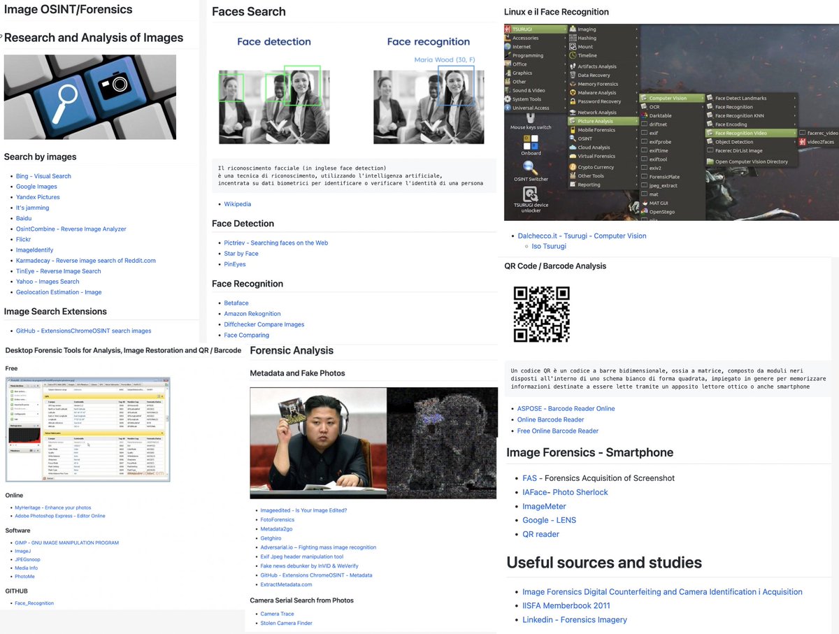 cyb_detective's tweet image. Image-OSINT-Forensics
List of tools for:
- image search;
- face detection and recognition;
- image analysis and restoration;
- metadata editing;
- fake photos detection;
- work with QR-codes, Bar-codes and more.
github.com/CScorza/Image-…
#osint #forensics