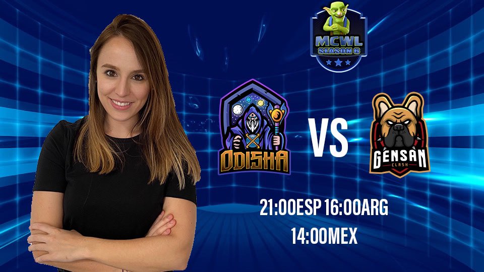 Srta Maverick 💁🏼♀️ (@srtamaverick) on Twitter photo DOMINGO 21:00🇪🇸 16:00🇦🇷 14:00🇲🇽
GUERRAZA del 🏆 <a href="/MMcwl/">Myanmar MCWL</a> ‼️
⚔️<a href="/ClashGensan/">GENSAN CLASH</a> 🆚 <a href="/odishafamily/">Odisha Family</a>
¿Quién ganará?
Os espero 🤗💪🏼
twitch.tv/srtamaverick DOMINGO 21:00🇪🇸 16:00🇦🇷 14:00🇲🇽
GUERRAZA del 🏆 <a href="/MMcwl/">Myanmar MCWL</a> ‼️
⚔️<a href="/ClashGensan/">GENSAN CLASH</a> 🆚 <a href="/odishafamily/">Odisha Family</a>
¿Quién ganará?
Os espero 🤗💪🏼
twitch.tv/srtamaverick