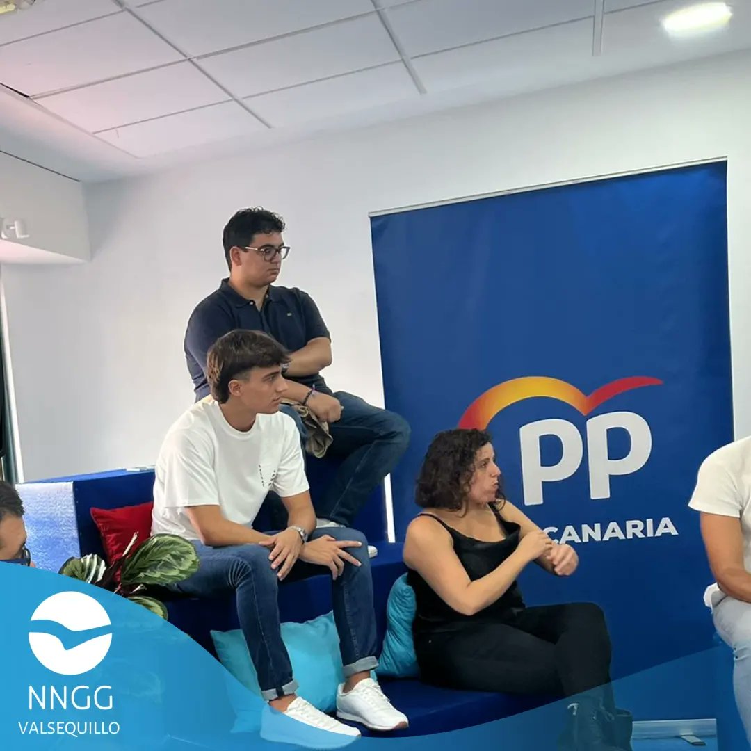NNGGValsequillo's tweet photo. Ayer asistimos a la Junta Directiva y Comité Ejecutivo Insular de @NNGGranCanaria 

Tras este día nos alegramos profundamente de nuestro compañero y Secretario General @Snchez93202022 que asume la responsabilidad de la secretaría ejecutiva de empleo juvenil de @nnggrancanaria https://t.co/4iemrzlfw5