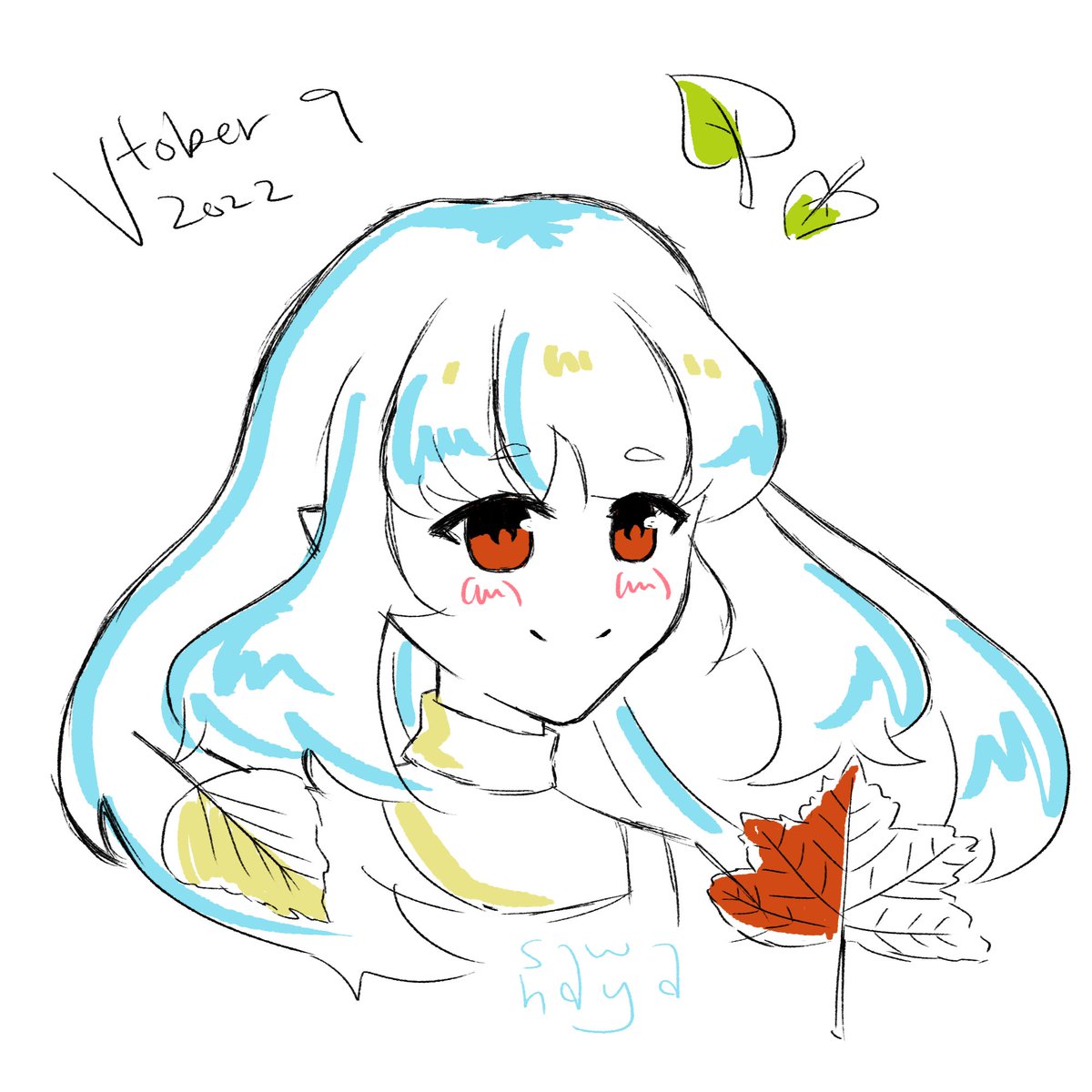 gaiaviridian's tweet image. inktober x vtuber day 9

autumn leaves x sawahaya

#vtober2022
