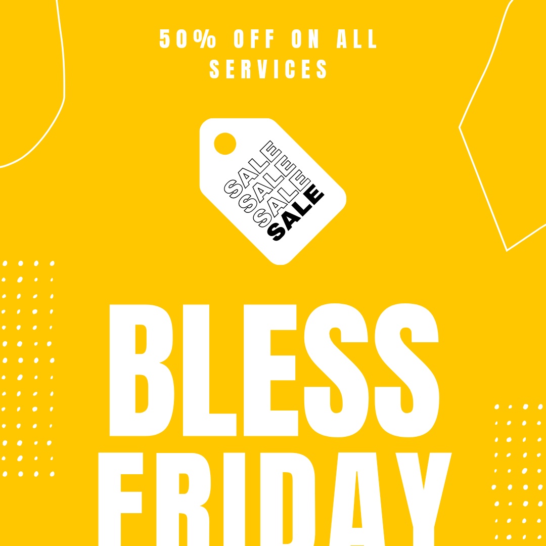1MoreDigital's tweet photo. 50% Off On All Services
Learn more about us: https://t.co/PIUv99woem
.
.
.
.
#digital #1moredigital #blackfriday #blessfriday #entrepreneurship #entrepreneur #business #entrepreneurlife #success #marketing #entrepreneurs #businessowner #money #inspiration #startup #mindset #goals https://t.co/NyVOtxmRft